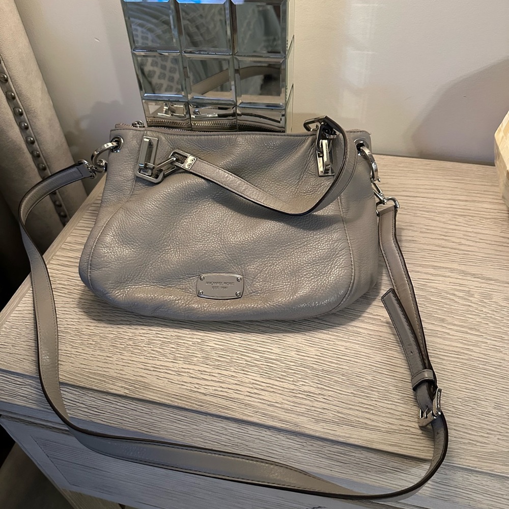 Michael Kors Slate Leather Crossbody Bag